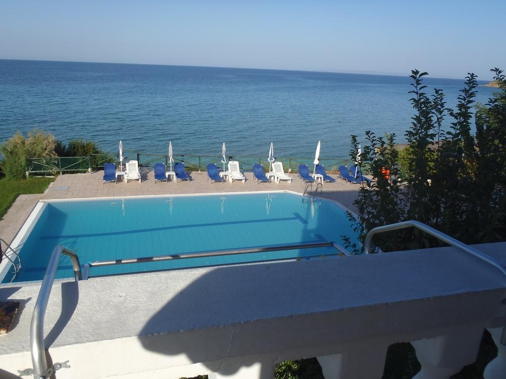 Loukas Apartments On The Waves ตรากากิ ห้อง รูปภาพ